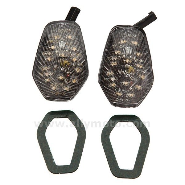 29 Flush Mount Led Turn Signal Amber Light Suzuki Gsxr 600 750 1000 00-05 01 02